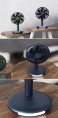 4-inches Desk LED Fan (Rechargeable)